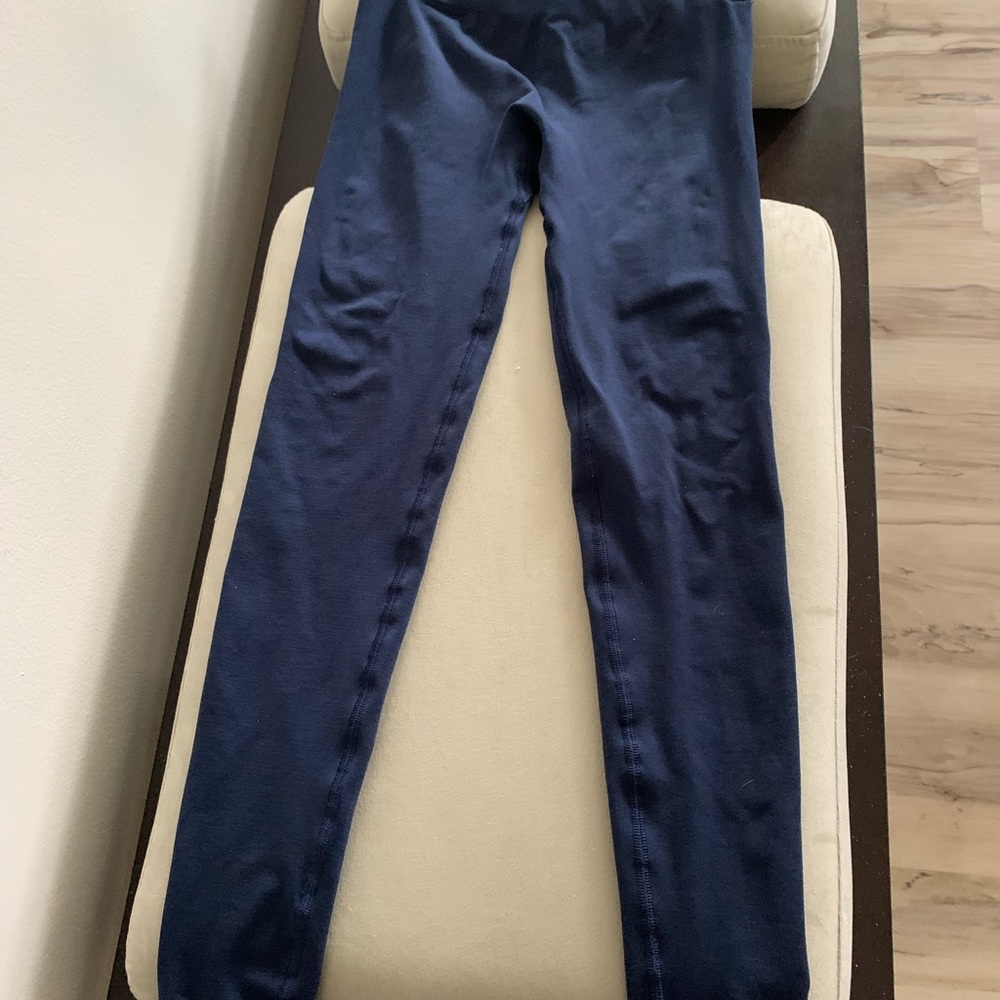 Alphalete amplify Tuxedo Blue leggings xs